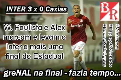 W. Paulista - Inter 3 x 0 Caxias #Vininews #EspaçoColorado #BrunoRodrigues