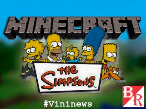 Minecraft - The Simpsons #Xbox #Vininews #BrunoRodrigues