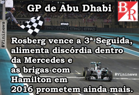 GP de Abu Dhabi #F1 #Vininews #BrunoRodrigues