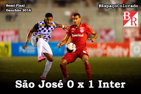 Ernando São José 0 x 1 Inter #EspaçoColorado #Vininews #Gauchão2016 #BrunoRodrigues