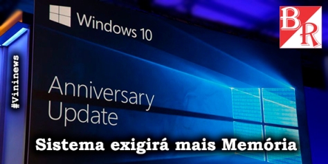 Windows 10 - Anniversary Update #Vininews #BrunoRodrigues